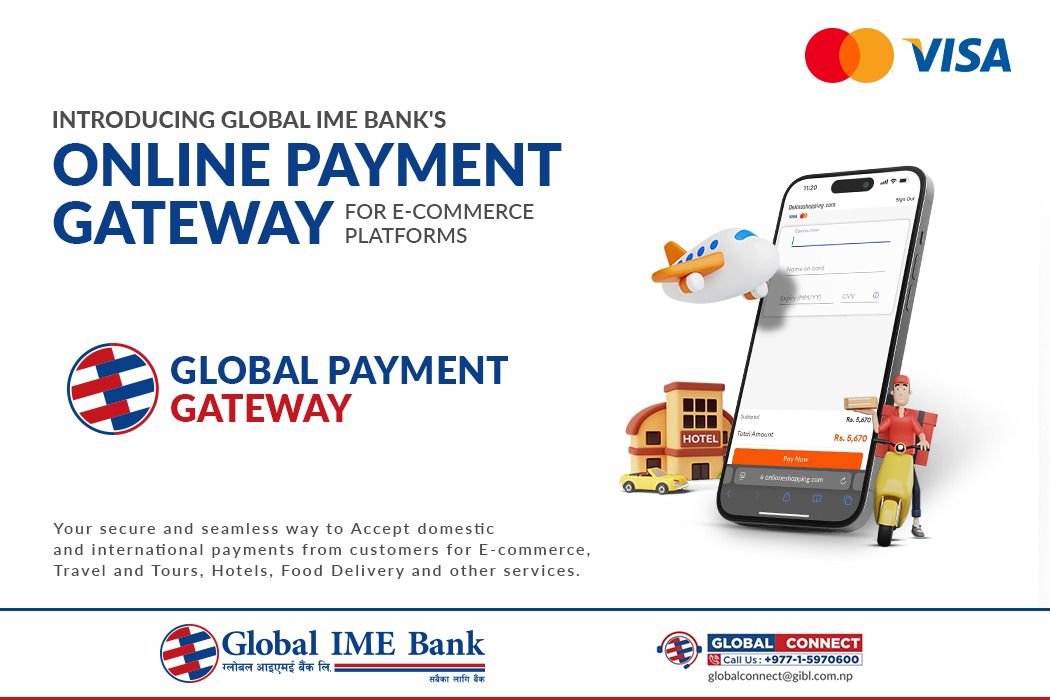 ग्लोबल आइएमई बैंकद्वारा कार्डमा आधारित ग्लोबल पेमेन्ट गेटवे सुचारु 